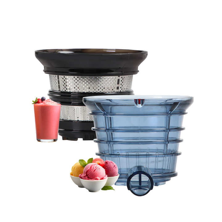 AUTO10S Silver with Ice Crem/Smoothie Strainer & Citrus Squeezer